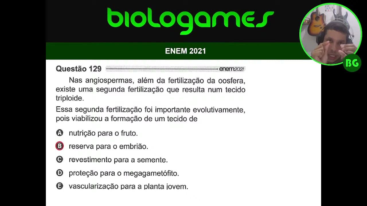 Thumbnail: ENEM 2021 - PROVA AZUL - Questão 129