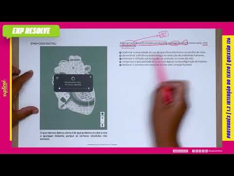 Thumbnail da aula: A APROPRIAÇÃO DAS INFORMAÇÕES PRODUZIDAS NA IMAGEM DO GPS, NESSE TEXTO, (...) | INTENÇÃO DO TEXTO