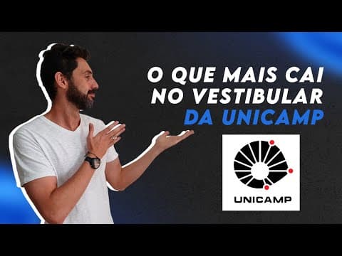 Thumbnail da aula: O QUE MAIS CAI NA UNICAMP: GEOGRAFIA