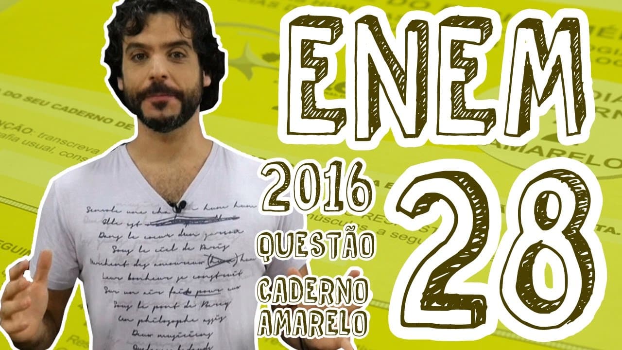 Thumbnail: ENEM - Questão 28 (Caderno Amarelo)