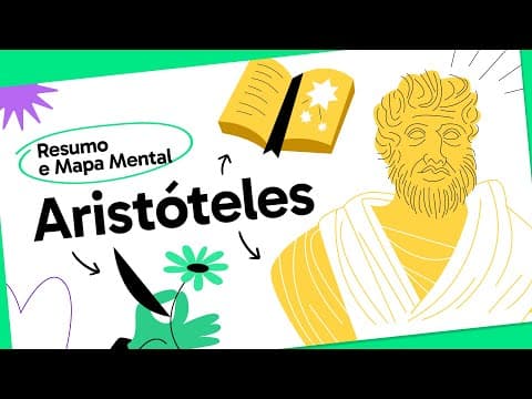 Thumbnail da aula: ARISTÓTELES | Ética e política - Filosofia | QUER QUE DESENHE?