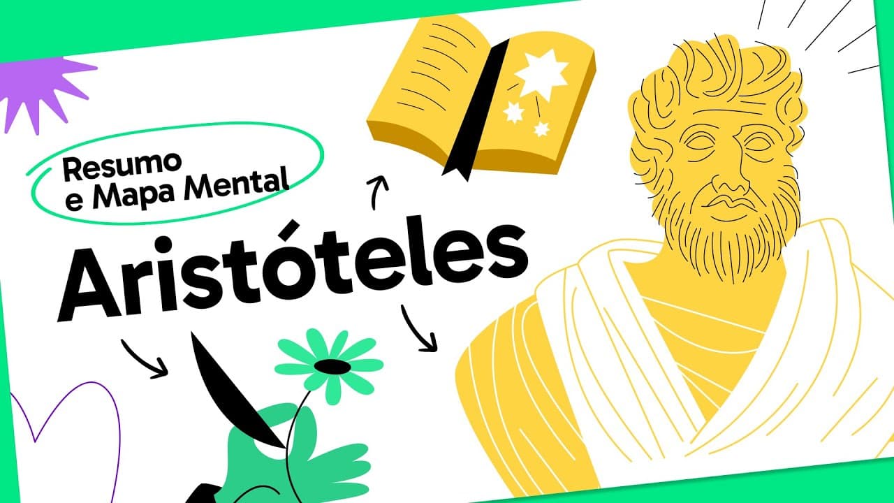 Thumbnail: ARISTÓTELES | Ética e política - Filosofia | QUER QUE DESENHE?