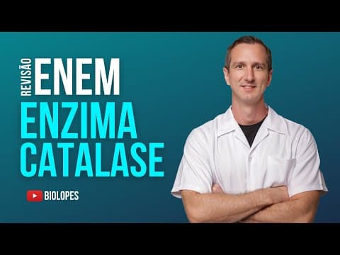 Thumbnail da aula: ENEM 2022 - Em uma aula prática de bioquímica, para medir a atividade catalítica da enzima catalase