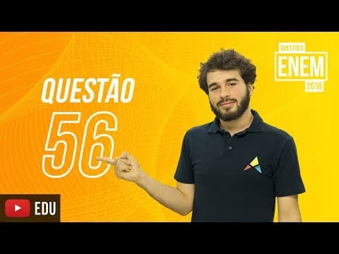 Thumbnail da aula: ENEM 2018 | São Agostinho | questão 56 (caderno amarelo)