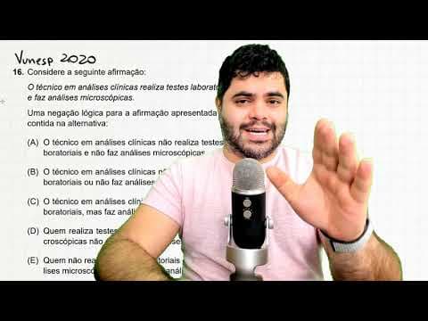 Thumbnail da aula: ✔️ QUESTÕES DE CONCURSO PÚBLICO sobre Equivalências Lógicas e Negação | Curso de RLM | Aula 10