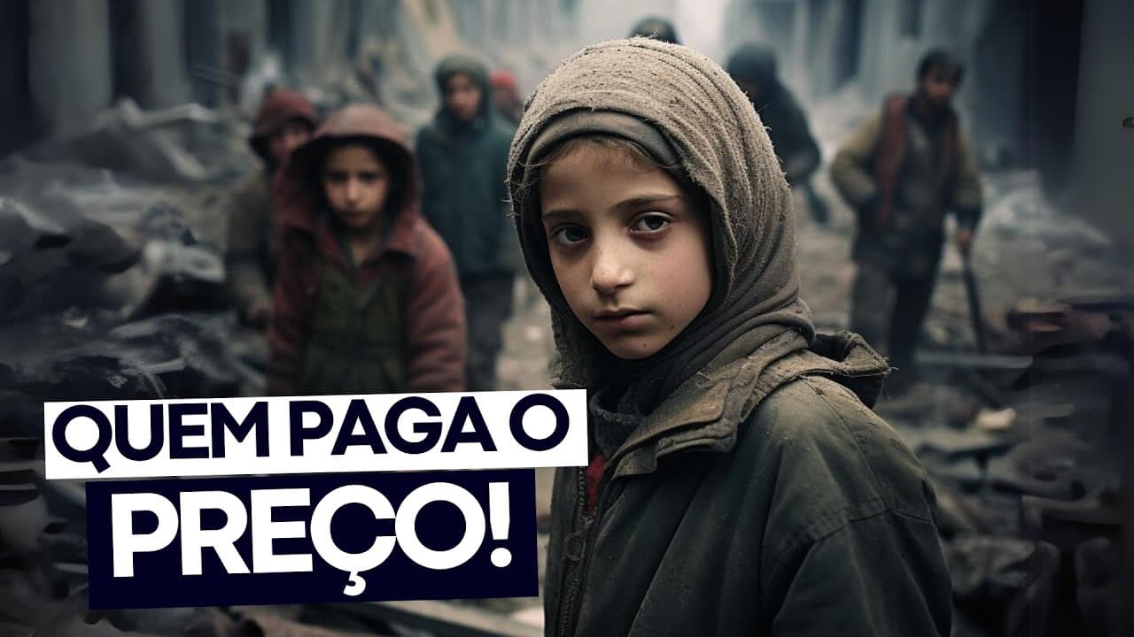 Thumbnail: FAIXA DE GAZA - a maior prisão do MUNDO | Hamas x Israel | Geopolítica