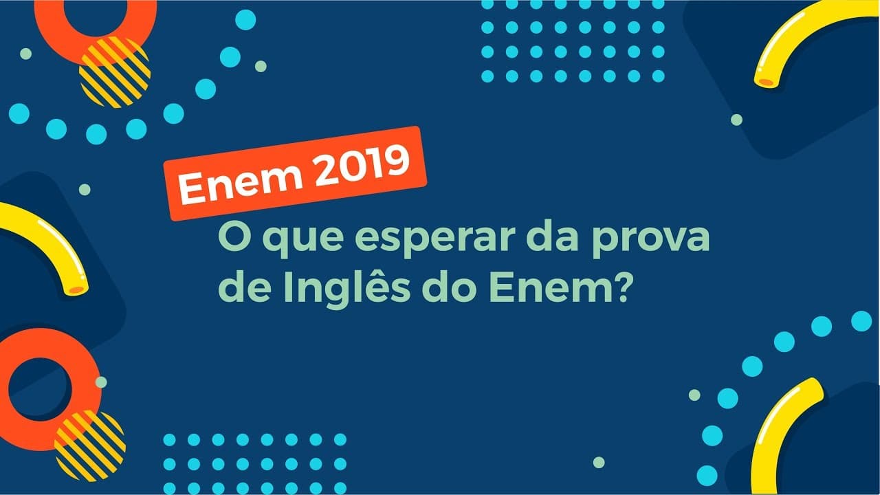 Thumbnail: O que esperar da prova de Inglês do Enem? - Brasil Escola