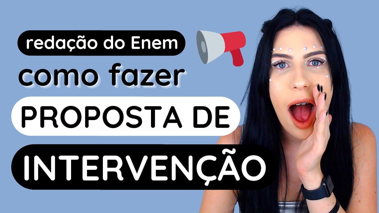 Thumbnail: Como fazer proposta de intervenção na redação do Enem?