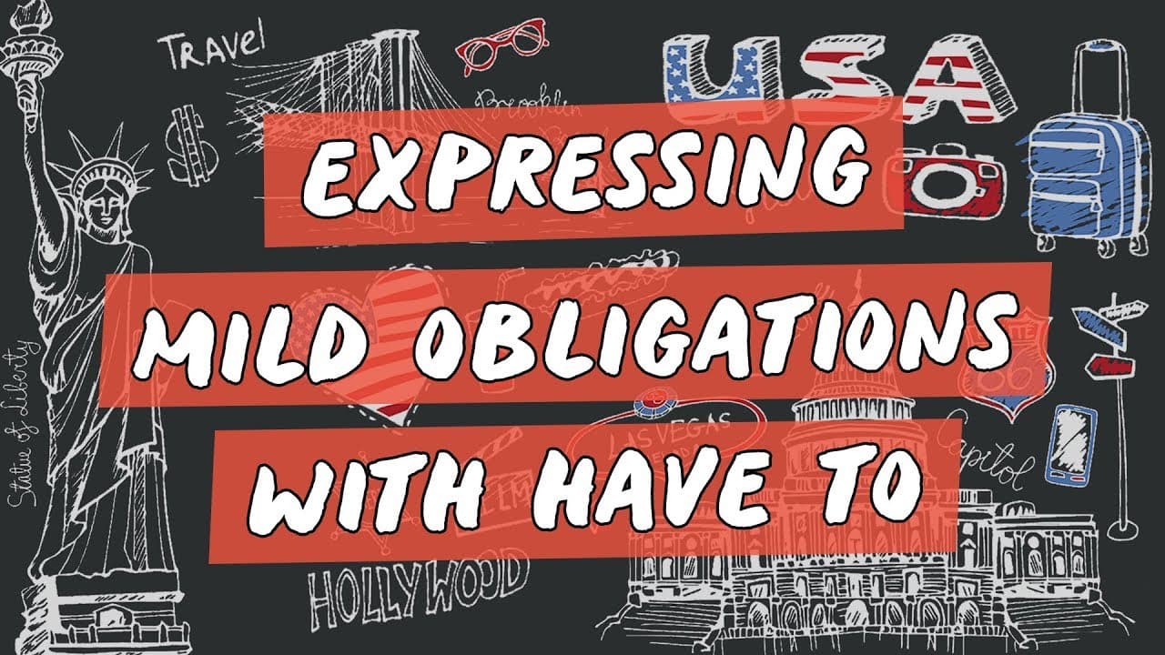 Thumbnail: Expressing Mild Obligations with Have To - Brasil Escola
