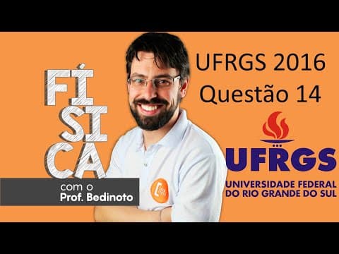 Thumbnail da aula: UFRGS 2016 - Questão 14 - Uma máquina térmica, representada na figura abaixo, opera na sua máxima
