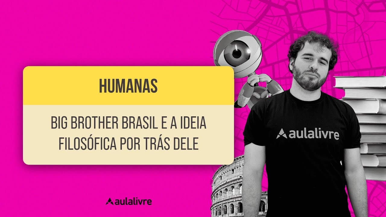 Thumbnail: Big Brother Brasil e a ideia filosófica por trás dele