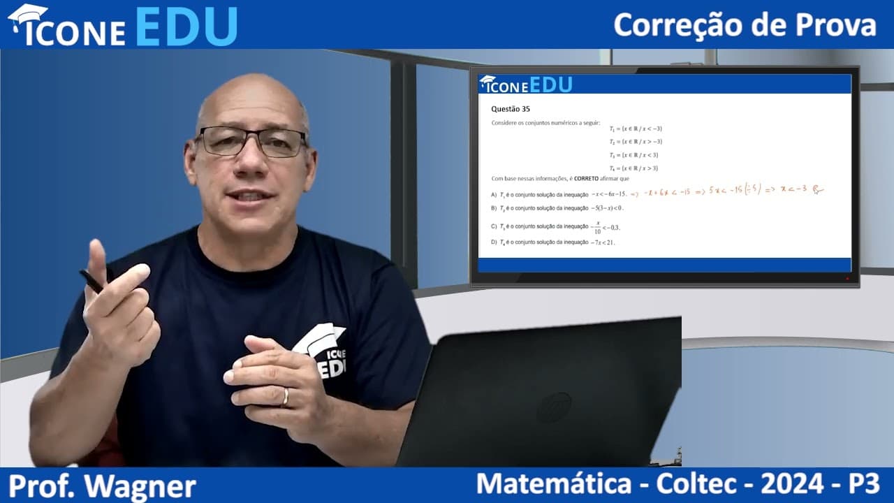 Thumbnail: COLTEC-UFMG 2024 - Matemática P3