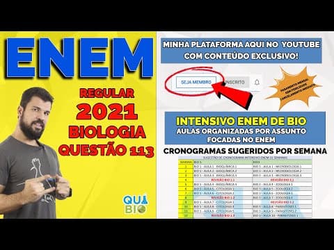 Thumbnail da aula: ENEM 2021 - Questão 113 - O ciclo do cobre é um experimento didático em que o cobre metálico é util
