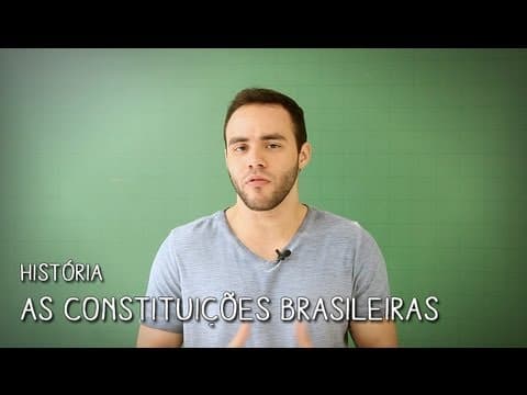 Thumbnail da aula: O Conceito de Constituição - Aula ao Vivo de História | Descomplica