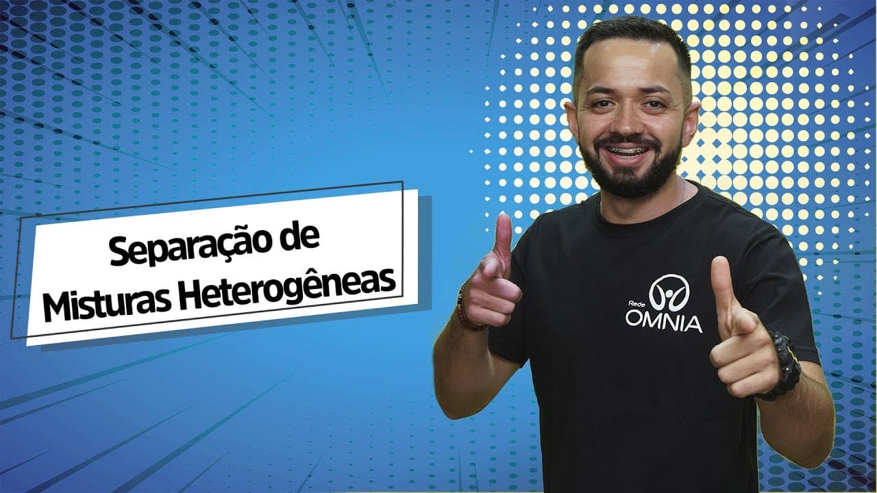 Thumbnail: Separação de Misturas Heterogêneas - Brasil Escola