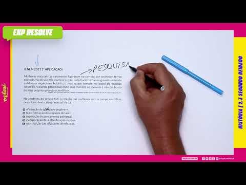 Thumbnail da aula: MULHERES NATURALISTAS RARAMENTE FIGURARAM A CORRIDA POR CONHECER (...) | SEGUNDO REINADO