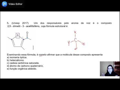 Thumbnail da aula: Química orgânica- Unesp 2017