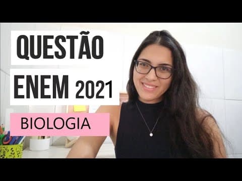 Thumbnail da aula: ENEM 2021 | Biologia - O polvo mimético apresenta padrões cromáticos s comportamentos muito [...]