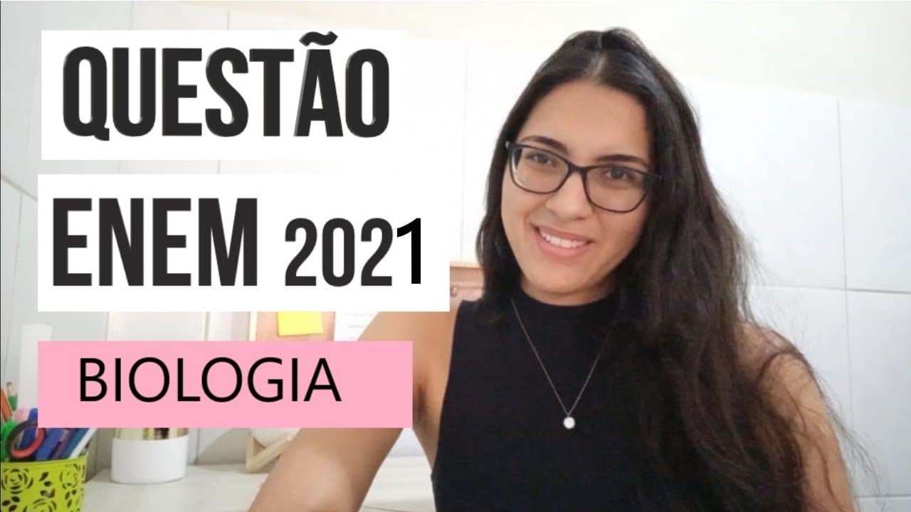 Thumbnail: ENEM 2021 | Biologia - O polvo mimético apresenta padrões cromáticos s comportamentos muito [...]