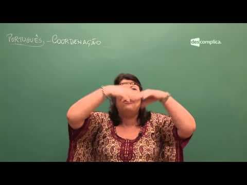 Thumbnail da aula: O que é Coordenação? - Aula ao Vivo: Português | Descomplica