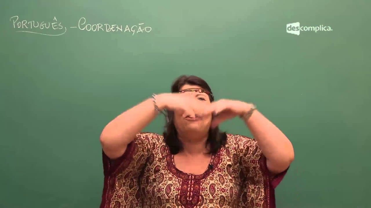 Thumbnail: O que é Coordenação? - Aula ao Vivo: Português | Descomplica