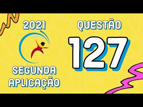 Thumbnail da aula: Enem 2021 | Segunda Aplicação | Questão 127 - Para preparar o vinho de laranja, caldo de açúcar