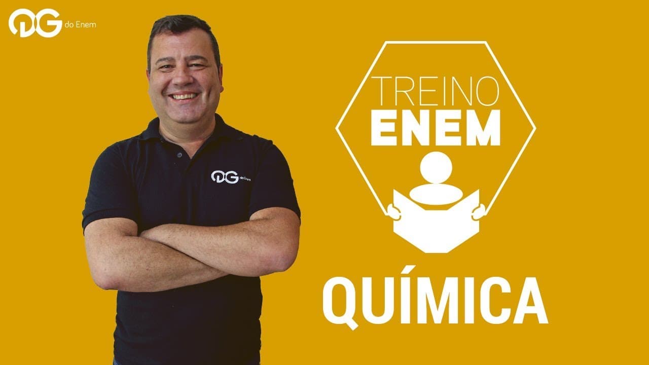 Thumbnail: Treino Enem | Química | Temas: Isomeria e Termoquímica | Prof Roberto Mazzei