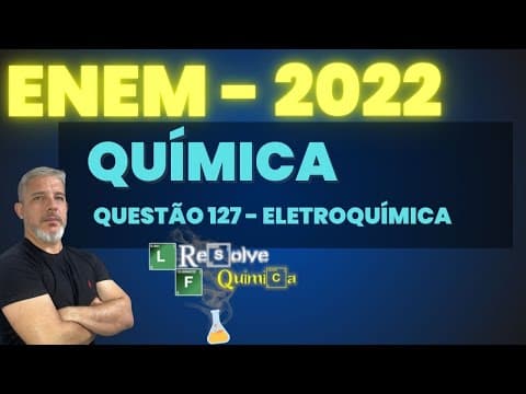 Thumbnail da aula: ENEM 2022 Química A nanotecnologia é responsável pelo aprimoramento de diversos materiais, incluindo