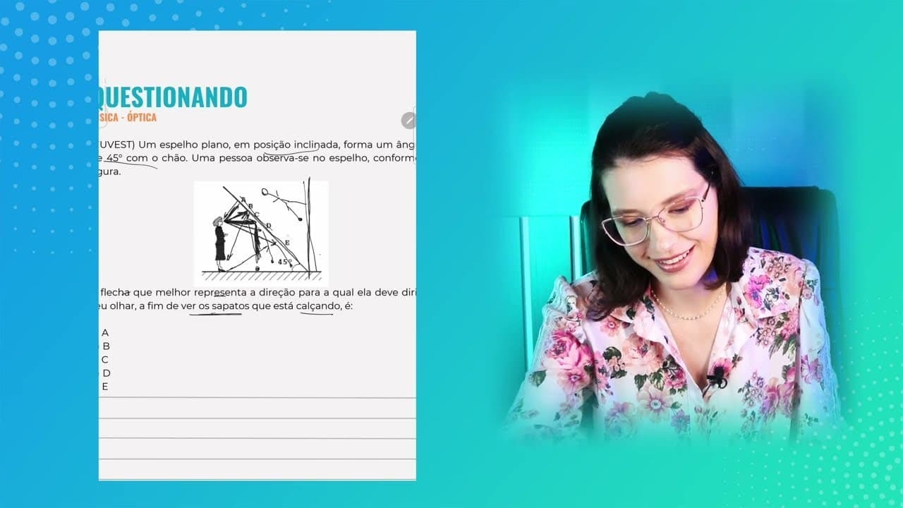 Thumbnail: ÓPTICA: 10 Questões que você precisa saber resolver!