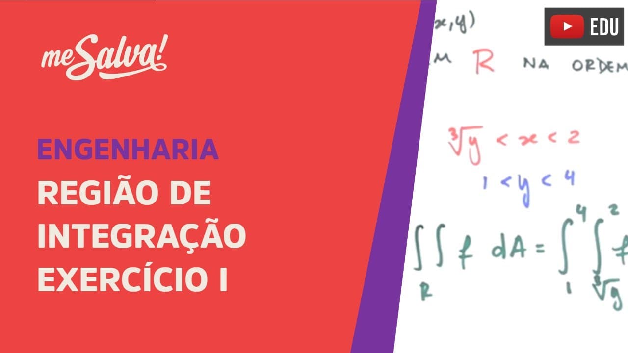 Thumbnail: Me Salva! EXITD01 - Região de Integração (Exercício I) - Cálculo II