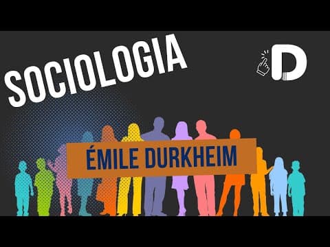 Thumbnail da aula: Émile Durkheim - Sociologia - Preparatório Enem