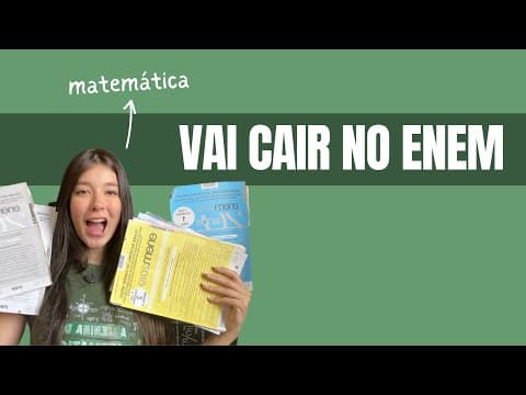 Thumbnail da aula: ENEM Revelado: Questões de Matemática Que Nunca Ficam de Fora!