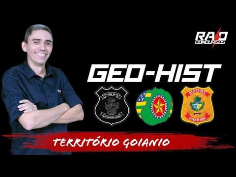 Thumbnail da aula: História de Goiás: o surgimento do território goiano. Prof Moacir Cabral