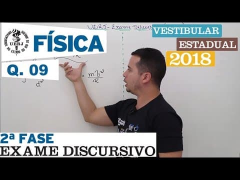 Thumbnail da aula: Uerj 2018 - Exame Discursivo Física - Questão 09