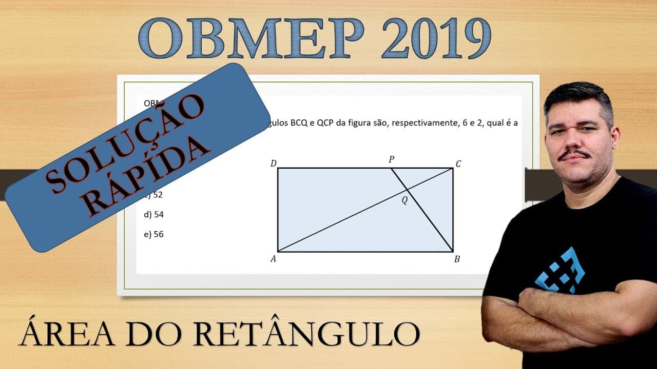 Thumbnail: OBMEP 2019 - Nível 3 - Questão 12 - Solução Alternativa!