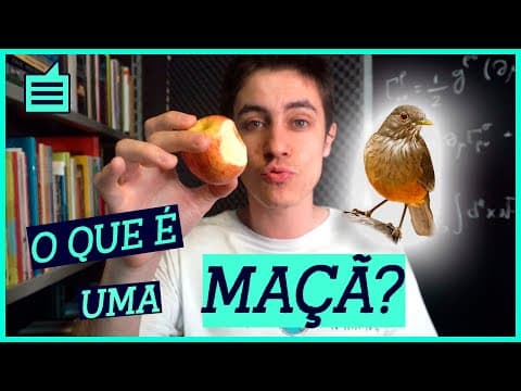 Thumbnail da aula: a MAÇÃ e o SABIÁ (HUMANAS ≳ EXATAS)