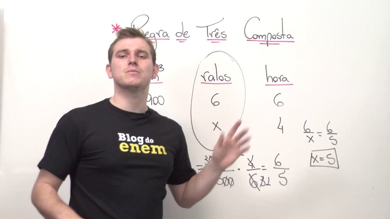 Thumbnail: REGRA DE TRÊS | MATEMÁTICA | Prof. Vinny