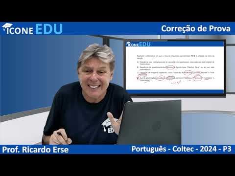Thumbnail da aula: COLTEC-UFMG 2024 - PORTUGUÊS  P3