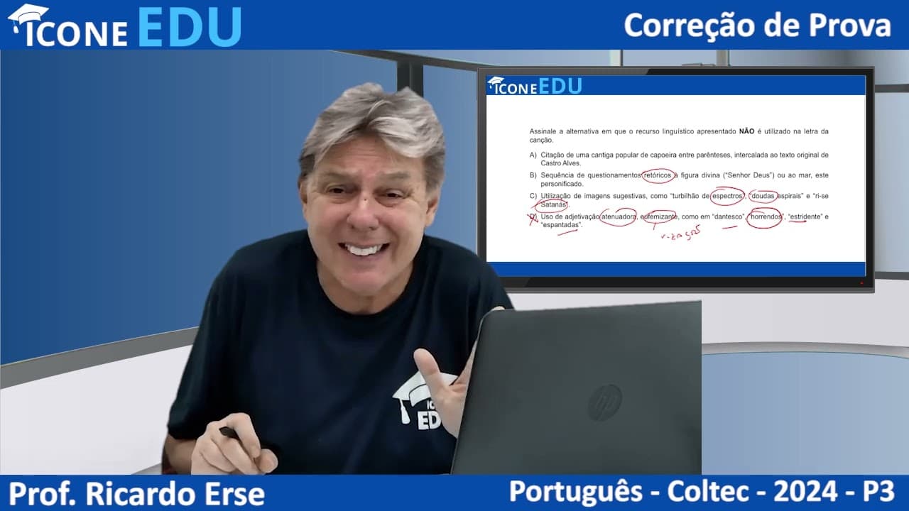 Thumbnail: COLTEC-UFMG 2024 - PORTUGUÊS  P3