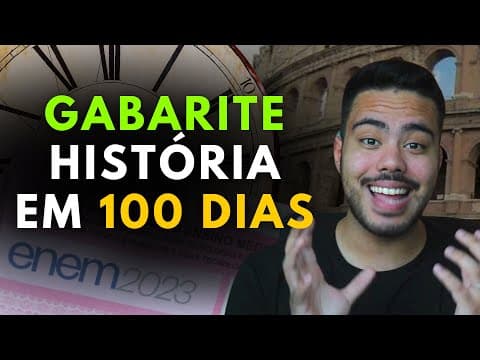 Thumbnail da aula: 🎬 O que estudar de História para o Enem? 🎬 (RETA FINAL ENEM)