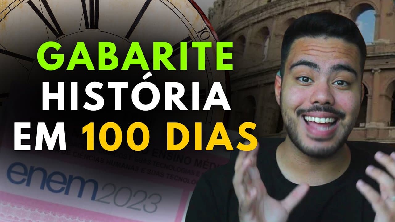 Thumbnail: 🎬 O que estudar de História para o Enem? 🎬 (RETA FINAL ENEM)