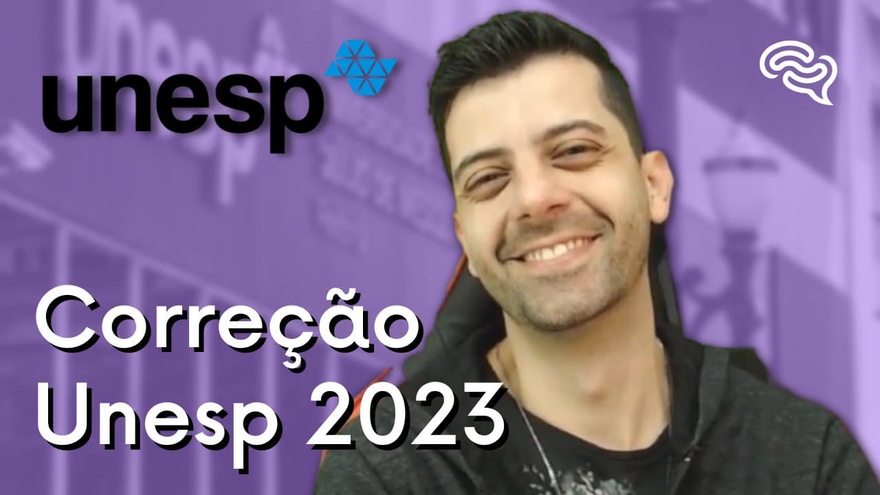 Thumbnail: UNESP 2023 | Correção