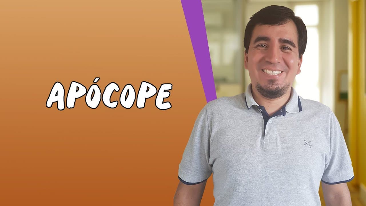 Thumbnail: Apócope - Brasil Escola