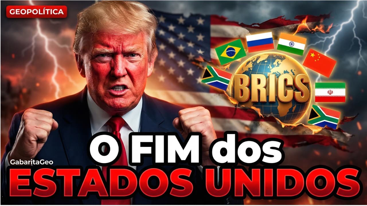 Thumbnail: OS EUA ESTÃO ACABADOS? Declínio Econômico e o seu calvário a Guerra no Irã
