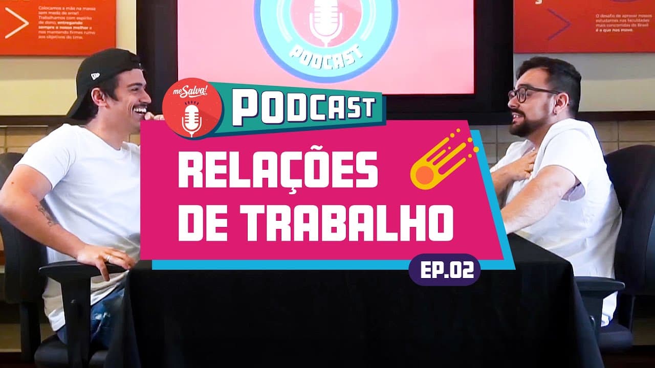 Thumbnail: PODCAST: RELAÇÕES DE TRABALHO - Parte 1 | Me Salva! ENEM 🎙❤️