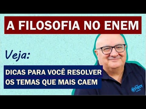 Thumbnail da aula: A FILOSOFIA QUE MAIS CAI NO ENEM - O QUE A FILOSOFIA ESTUDA? | Resumo de Filosofia Enem