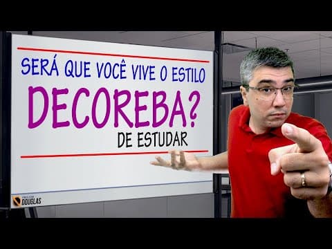 Thumbnail da aula: Você pode ter estudado ERRADO a vida inteira! 😱😱😱
