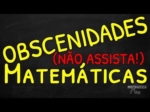 Thumbnail da aula: ERROS COMUNS EM MATEMÁTICA | Matemática Rio