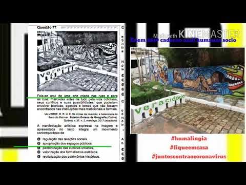 Thumbnail da aula: Questão 77 Enem 2019 caderno azul humanas socio