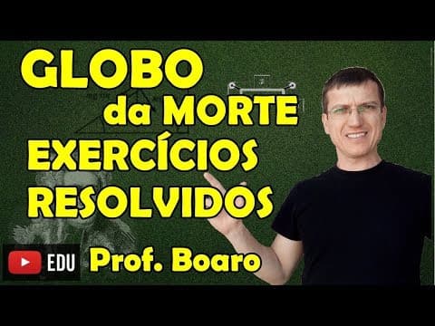 Thumbnail da aula: GLOBO DA MORTE - APLICAÇÕES DAS LEIS DE NEWTON - EXERCÍCIOS - AULA 15 - Prof  Boaro ILIMIT EDUCATION